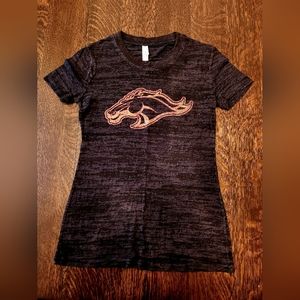 Broncos 🏈 Football NFL Tshirt Girls Youth Size Large EUC $16